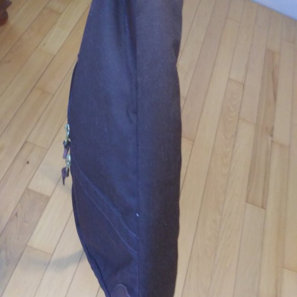 LL Bean Canvas laptop bag dark Brown . Unisex - Picture 11 of 14